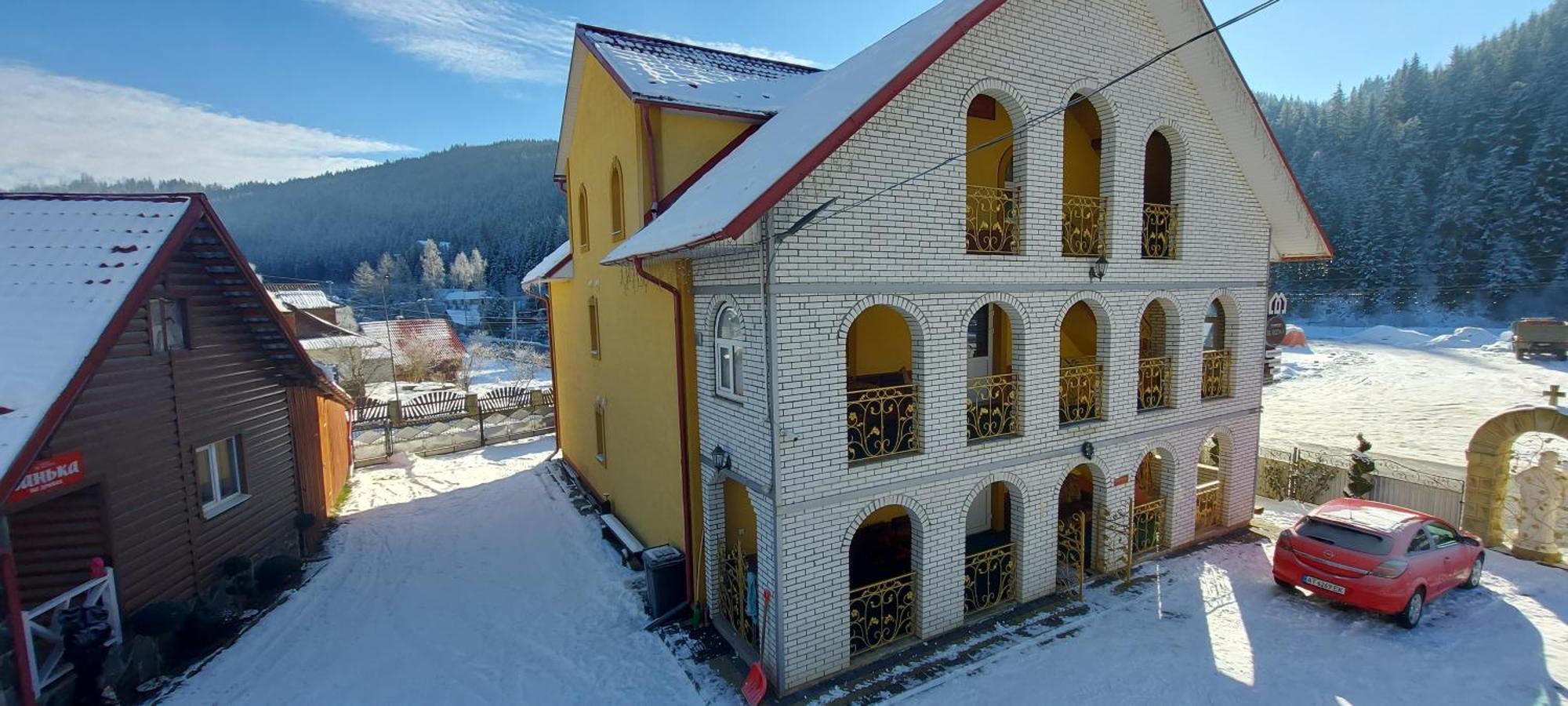"Як Вдома" Буковель Hotel Eksteriør billede